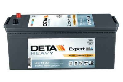 Аккумулятор Deta HVR PRO DE1403 140 А/ч, Deta