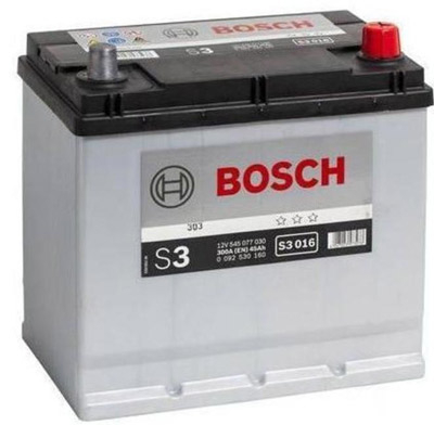 Аккумулятор Bosch S3 016 45 а/ч, Bosch