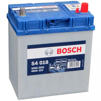 Аккумулятор Bosch S4 Silver 018 40 а/ч, Bosch