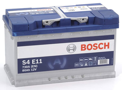 Аккумулятор Bosch S4 EFB E11 80 А/ч, Bosch