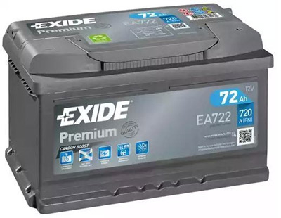 Аккумулятор Exide Premium EA722 72 А/ч, Exide