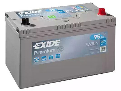 Аккумулятор Exide Premium EA954 95 А/ч, Exide