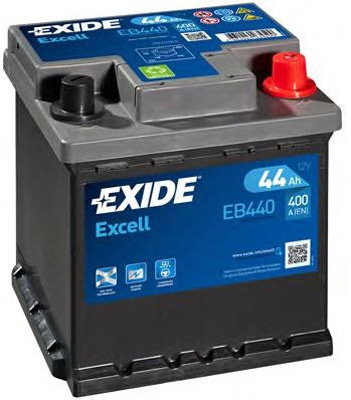 Аккумулятор Exide Excell EB440 44 а/ч, Exide