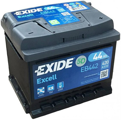 Аккумулятор Exide Excell EB442 44 а/ч, Exide