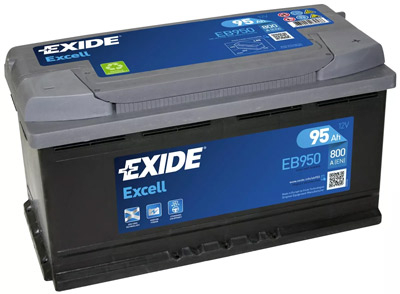 Аккумулятор Exide Excell EB950 95 а/ч, Exide