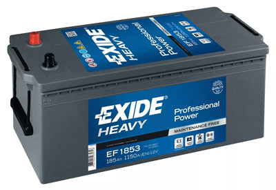 Аккумулятор Exide Heavy Professional Power EF1853 85 а/ч, Exide