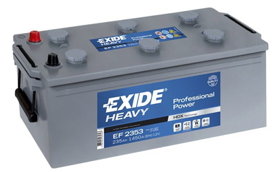 Аккумулятор Exide Heavy Professional Power EF2353 235 а/ч, Exide