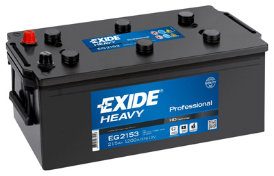 Аккумулятор Exide Heavy Professional EG2153  215 А/ч, Exide