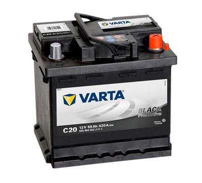 Аккумулятор Varta Promotive Black C20 55 а/ч, Varta