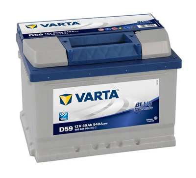 Аккумулятор Varta Blue Dynamic D59 60 а/ч, Varta