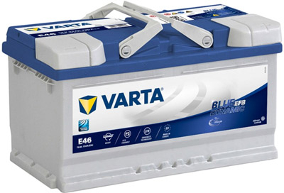 Аккумулятор Varta Blue Dynamic EFB E46 75 а/ч, Varta