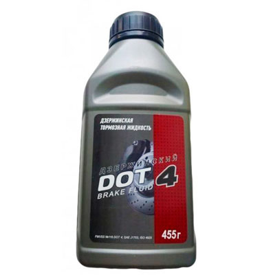 Жидкость тормозная Дзержинский DOT 4 0.5л, 