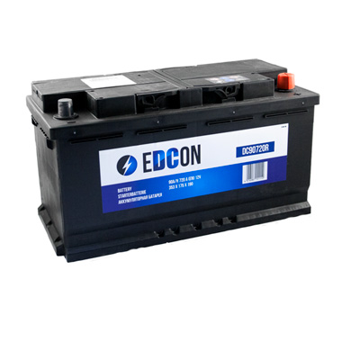 Аккумулятор Edcon DC90720R 90 А/ч, Edcon