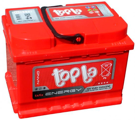 Аккумулятор Topla Energy (L+) 55 А/ч, Topla
