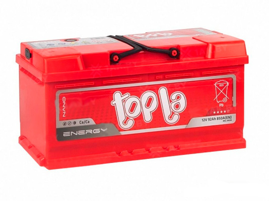 Аккумулятор Topla Energy (L+) 92 А/ч, Topla