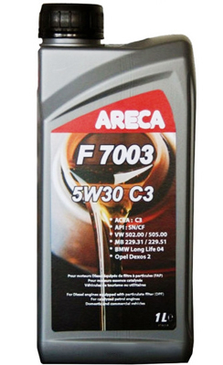 Масло моторное Areca F7003 5W-30 C3 1л, 
