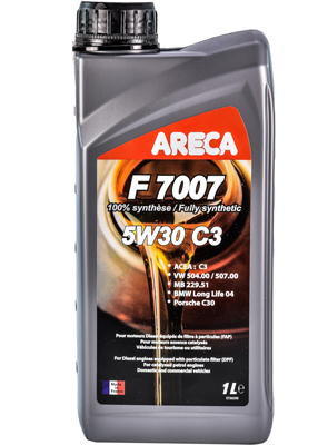 Масло моторное Areca F7007 5W-30 C3 1л, 