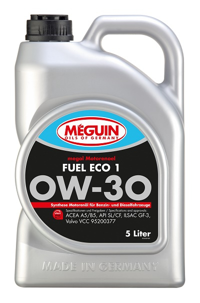Моторное масло Meguin MEGOL FUEL ECO1 0W-30 5л, 