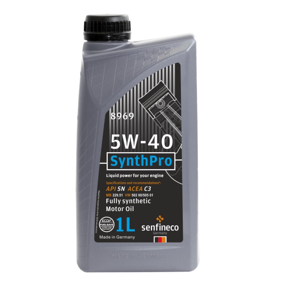 Масло моторное Senfineco SynthPro 5W-40 SN C3 1 л, 