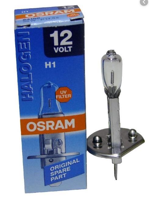 64150D Osram Лампа галогенная H1 12V 55W (64150D) Osram 64150D