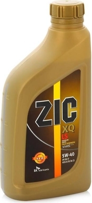 Масло моторное Zic Зик 133202 синтетическое XQ LS 5W-40, 1л, Масла моторные