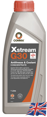 Антифриз Comma Xstream G30 Concentrate 1л, Антифриз (Жидкости охлаждающие)