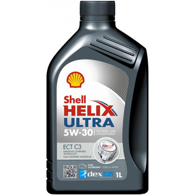 Масло моторное Shell Helix Ultra ECT C3 5W-30 550049781 1 л, Масла моторные
