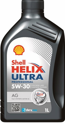 Масло моторное Shell ULTRA Professional AG 5W-30 550046300 1л, Масла моторные