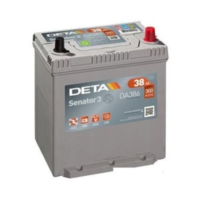 Аккумулятор Deta SENATOR3 DA386 38 а/ч, Deta