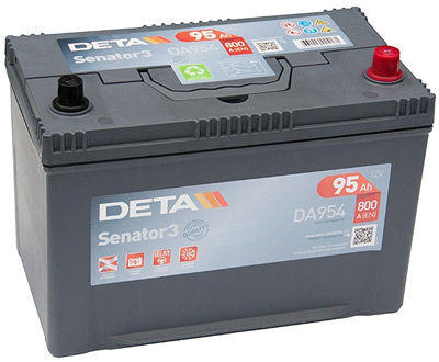 Аккумулятор Deta SENATOR3 DA954 95 а/ч, Deta