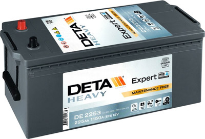 Аккумулятор Deta HVR PRO DE2253 225 А/ч, Deta