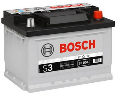 Аккумулятор Bosch S3 004 53 А/ч, Bosch