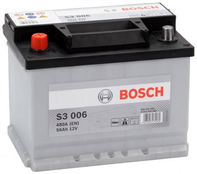 Аккумулятор Bosch S3 006 56 а/ч, Bosch