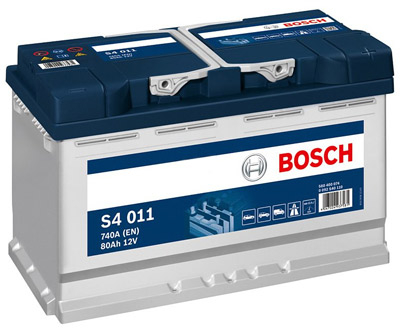Аккумулятор Bosch S4 Silver 011 80 А/ч, Bosch