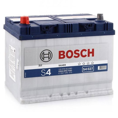 Аккумулятор Bosch S4 Silver 027 70 а/ч, Bosch