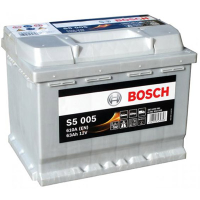 Аккумулятор Bosch S5 Silver Plus 005 63 а/ч, Bosch