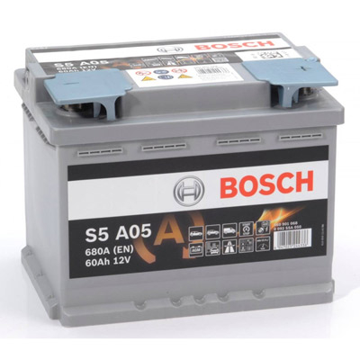 Аккумулятор Bosch S5 AGM A05 60 А/ч, Bosch