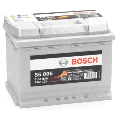 Аккумулятор Bosch S5 Silver Plus 006 63 а/ч, Bosch