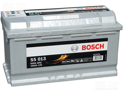 Аккумулятор Bosch S5 Silver Plus 013 100 а/ч, Bosch