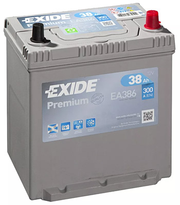 Аккумулятор Exide Premium EA 386 38 а/ч, Exide