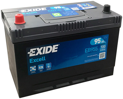 Аккумулятор Exide Excell EB955 95 а/ч, Exide