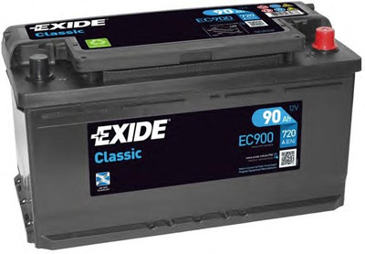 Аккумулятор Exide Classic EC900 90 а/ч, Exide