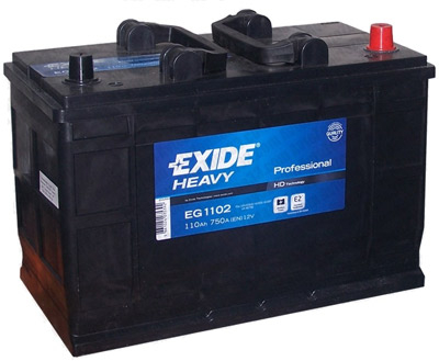 Аккумулятор Exide Heavy Professional EG1102 110 а/ч, Exide