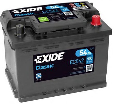 Аккумулятор Exide Classic EC542 50 а/ч, Exide
