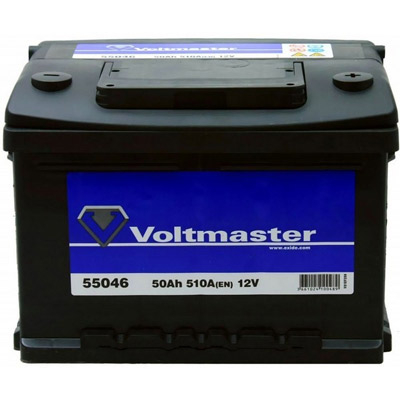 Аккумулятор Voltmaster 55046 510A 50 А/ч, Voltmaster