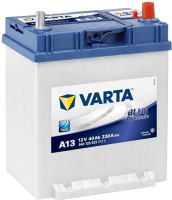Аккумулятор Varta Blue Dynamic A13 40 а/ч, Varta