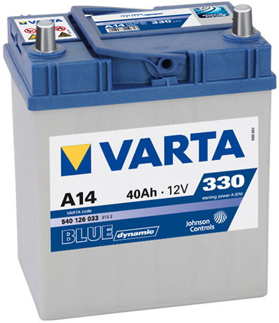 Аккумулятор Varta Blue Dynamic A14 40 а/ч, Varta
