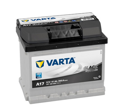 Аккумулятор Varta Black Dynamic A17 41 а/ч, Varta