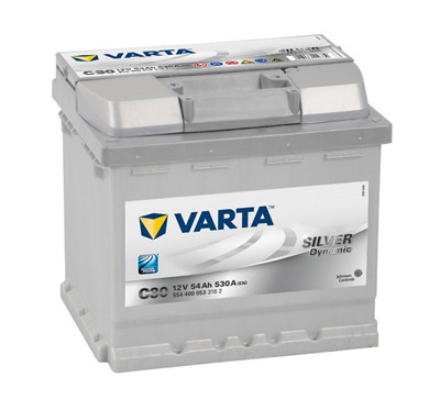 Аккумулятор Varta Silver Dynamic C30 54 а/ч, Varta