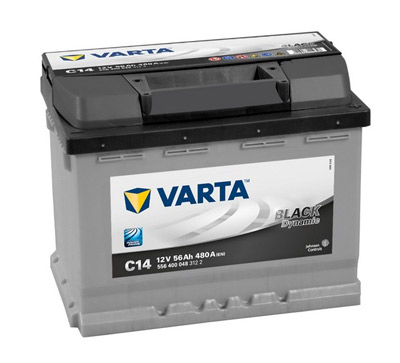 Аккумулятор Varta Black Dynamic C14 56 а/ч, Varta